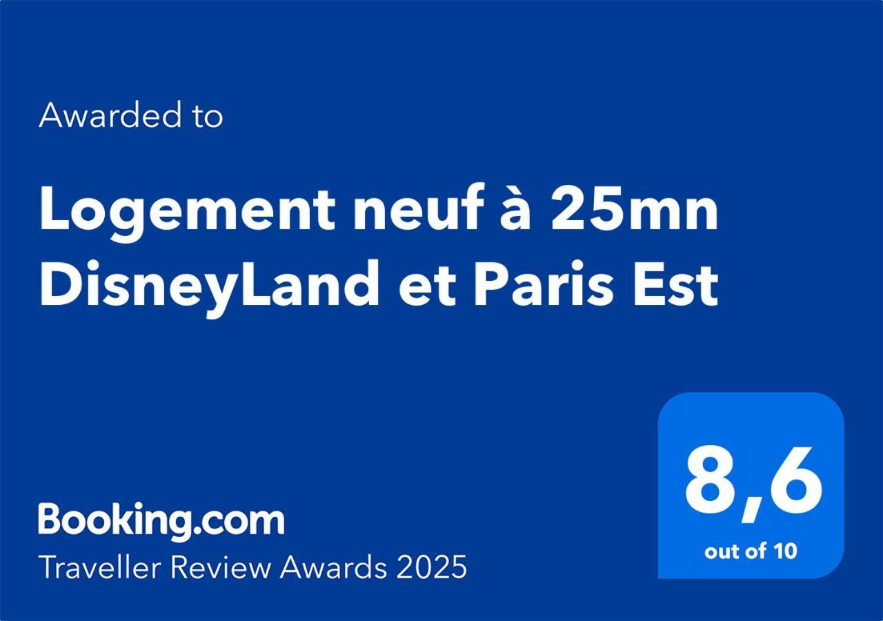 Logement Neuf A 25Mn Disneyland Et Paris Est Thorigny-sur-Marne Ngoại thất bức ảnh